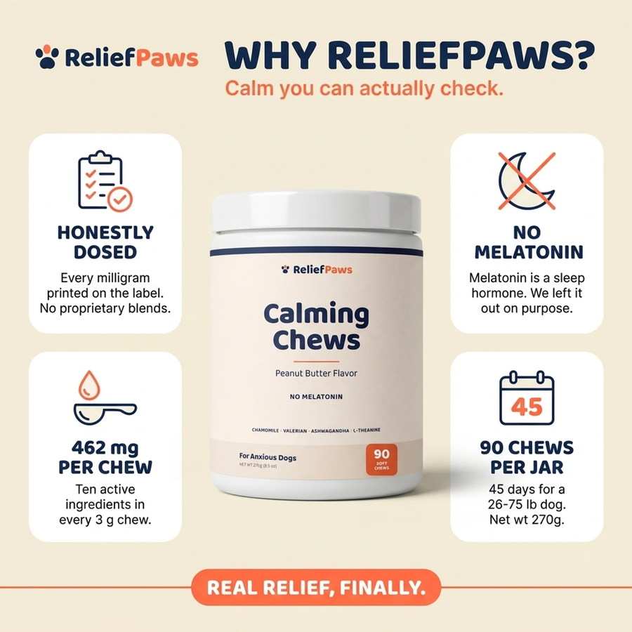 Calming Aid & Stress Relief Chews