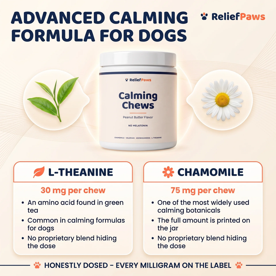 Calming Aid & Stress Relief Chews