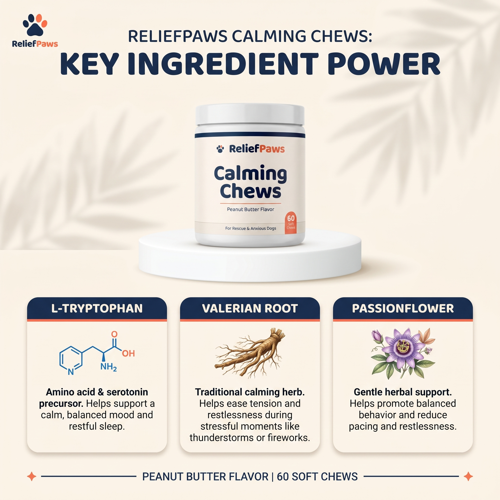 Calming Aid & Stress Relief Chews